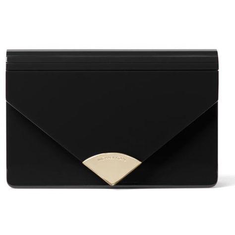 Michael Michael Kors  Barbara Medium Envelope Clutch ($198) ❤ liked on Polyvore featuring bags, handbags, clutches, purses, black, michael michael kors purse, handbag purse, hand bags, michael michael kors handbags and envelope clutch Purses Black, Rebecca Davis, Evening Clutches, Envelope Purse, Party Handbags, Envelope Clutch Bag, Strap Purse, Party Clutch, Party Purse