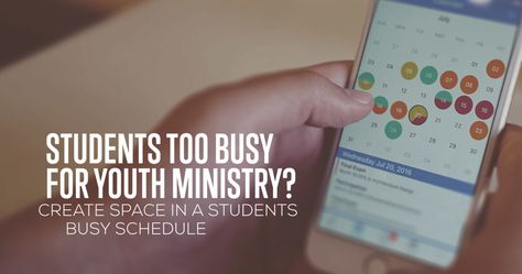 Students Too Busy for Youth Ministry? Young Adults, Young Adult Ministry, Student Ministry, Youth Pastor, Youth Ministry, School Class, Youth Group, Too Busy, Class Ideas