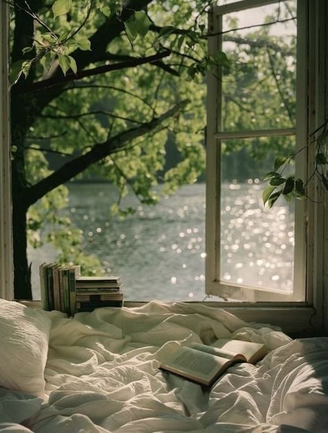 Dekorasi Kamar Tidur, Style Deco, Window View, Alam Yang Indah, Slow Living, 인테리어 디자인, My Dream Home, The Window, Life Is Beautiful