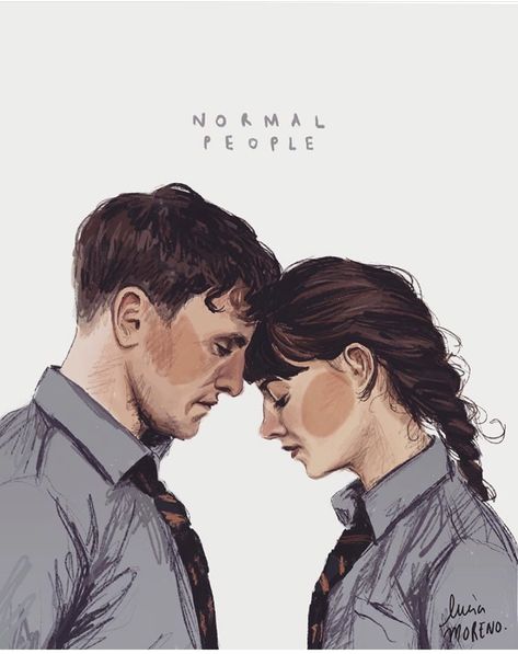 Normal People Fanart, Connell And Marianne, Artist Quotes, Love Film, Normal People, Aesthetic Painting, Ethereal Art, Poster Stickers, Room Posters