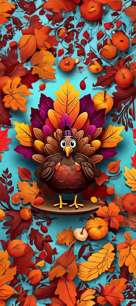 iPhone cute Turkey Thanksgiving wallpaper 🍁 Happy Turkey Day Wallpaper, Iphone Thanksgiving Background, Creepy Thanksgiving Wallpaper, Thanksgiving Apple Watch Faces, Turkey Iphone Wallpaper, Thanksgiving Watch Faces, Thanksgiving Theme Wallpaper, Thanksgiving Wallpaper For Iphone, Turkey Phone Wallpaper