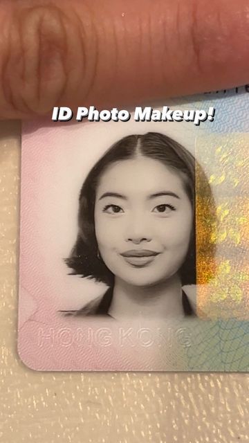 Passport Picture Hairstyle, Permit Picture Makeup, Passport Photo Black Women, Passport Id Picture, Passport Picture Makeup, Id Picture, Passport Makeup, Passport Picture, Black Girls With Passports