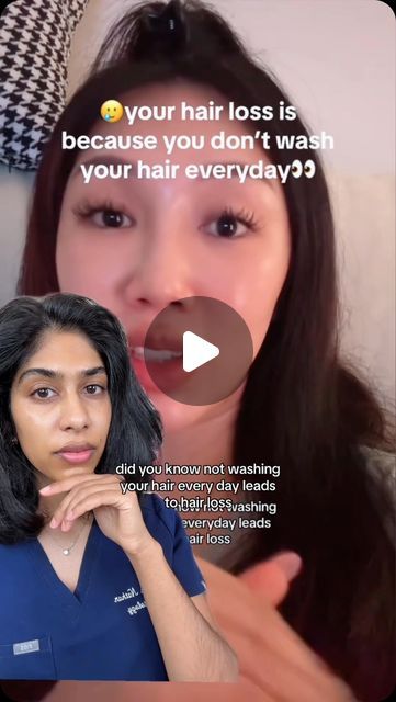 Dr. Neera Nathan on Instagram: "As a dermatologist with hair loss, washing my hair more often AND using anti-dandruff shampoo decreased my hair shedding/fall. You need a healthy scalp for healthy hair growth. #hairshedding #hairloss #antidandruffshampoo #fyp @iamkareno" Nizoral Anti Dandruff Shampoo, Shampoo For Hair Fall, Shampoo For Hair Growth, Washing My Hair, For Healthy Hair Growth, Hair Dandruff, For Healthy Hair, Anti Dandruff Shampoo, Hair Shedding