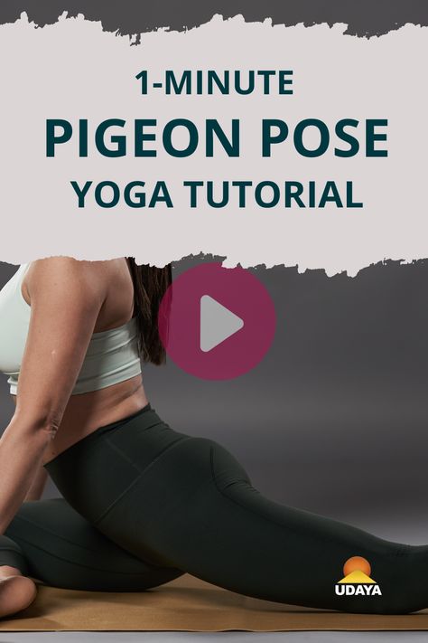 🧘‍♀️🙌 Want to learn how to do Pigeon pose correctly? 🙌🧘‍♀️ Check out Rudy Mettia's yoga tutorial to master safe and appropriate alignment. Get ready to feel the benefits of this amazing pose! #yogatutorial #pigeonpose #alignment #yogalove How To Do Pigeon Pose, Pigeon Yoga Poses, Pigeon Pose Benefits, How To Pigeon Pose, Yoga Pigeon Pose Variations, Half Pigeon Pose Yoga, Pigeon Pose Beginner, Yoga Pigeon Pose, Pidgeon Pose