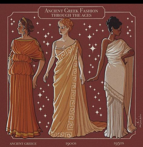 Roman Empire Fashion, Antiquity Aesthetic, Greek Clothing Ancient, Ancient Roman Fashion, Roman Dresses, Ancient Greek Fashion, Medusa Bust, Ancient Greece Clothing, Greek Chiton