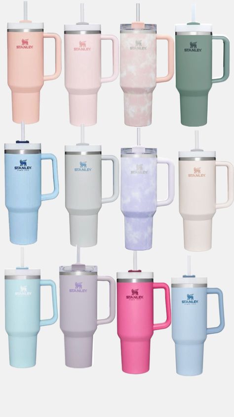 I love this cup so much I have a big obsession and I already have one. Stanley Water Bottle, Stanley Products, Trendy Water Bottles, Cute Coffee Cups, Sephora Skin Care, Cute Water Bottles, Pretty Cups, Cute Cups, Fun Cup