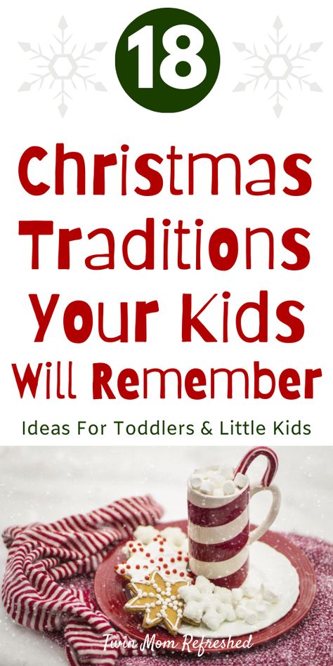 Christmas Traditions Kids, Christmas Activities For Families, Holiday Traditions Family, Traditions To Start, Christmas Bucket, Centerpiece Christmas, Christmas Traditions Family, Christmas Activities For Kids, Toddler Christmas