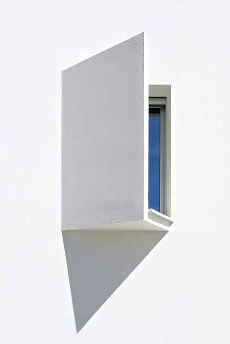 Architecture | Fran Silvestre Castellon Spain, Minimal Architecture, Minimalist Architecture, Facade Architecture, Facade Design, Architectural Inspiration, Window Design, Design Minimalista, Design Case