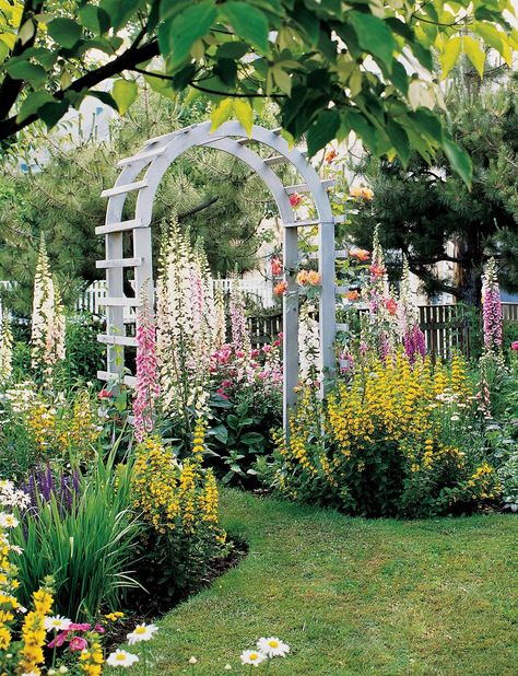 Rustic Arbor, Metal Arbor, Garden Archway, Arbors Trellis, Garden Arbor, Flower Garden Design, Pergola Designs, Garden Set, Garden Structures