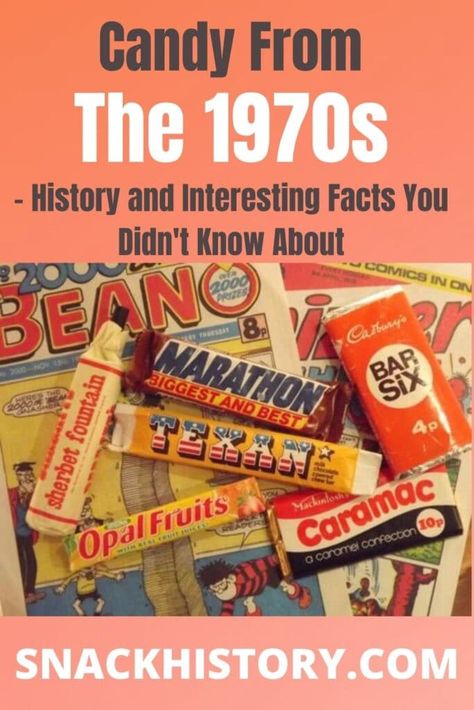 70s Candy - History and Fun Facts 70s Candy Table, Popular Candy In 1973, Candy From The 70's, 60s Candy, Vintage Snacks, Childhood Memories 70s Remember This 1970s, 70s Candy, 70s Snacks, 70s Toys Childhood Memories 1970s