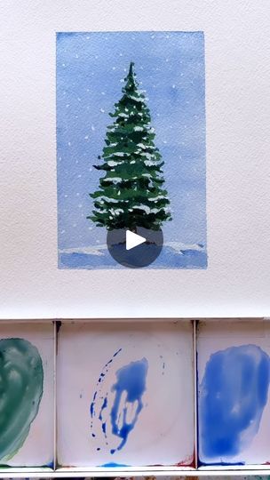 38K views · 286 shares | Mallery Jane I Watercolor on Reels | David Clavijo · Metamorphosis Easy Watercolor Ideas For Beginners, Watercolor Ideas For Beginners, Mallery Jane, Easy Watercolor Ideas, Basic Watercolor, Watercolor Beginner, Watercolor Poppies, Daisy Painting, Snowy Trees