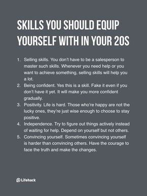 5 Important Skills To Equip Yourself Before Turning 30 Turning 20, Quotes Dream, Turning 30, Your 20s, Life Quotes Love, Robert Kiyosaki, Life Improvement, Be Successful, Tony Robbins