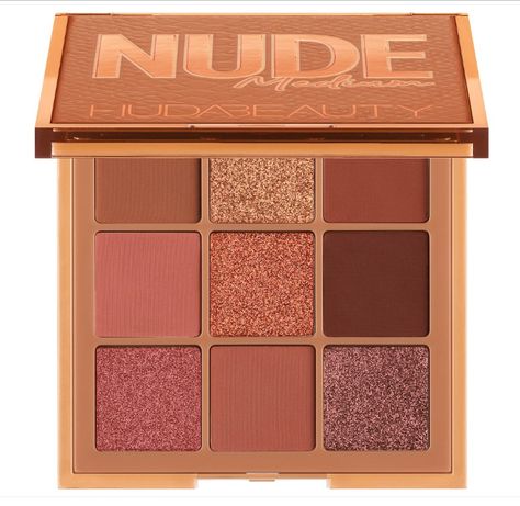 Nude Obsessions Eyeshadow Palette | #Palette | Huda Palette, Best False Lashes, Makeup Eyeshadow Palette, Elf Cosmetics, Dramatic Eyes, Nude Eyeshadow, Trik Fotografi, Eyeshadow Brushes, Setting Spray