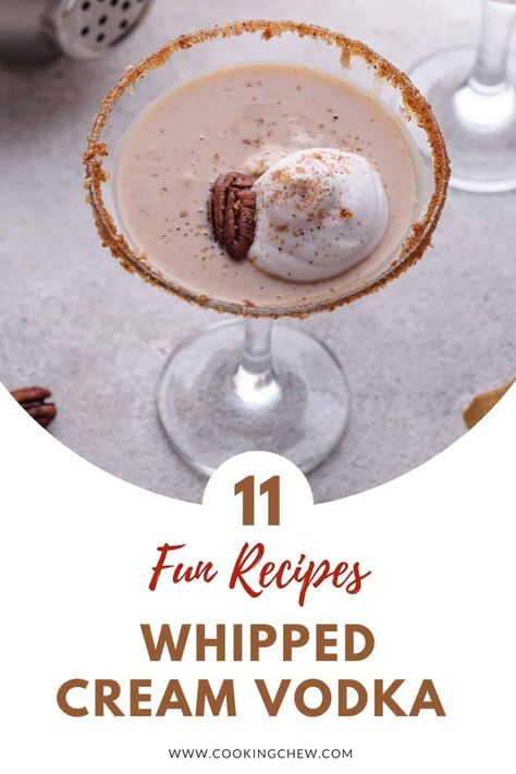 We have several whipped cream vodka recipes just for your fun cocktail! For example, the vodka-soaked gummy bears are just fun. Then the flaming s'mores shot. Whipped Vodka Recipes, Vodka Drinks Recipes Easy, Whipped Cream Vodka Recipes, Whipped Vodka Drinks, Vodka Holiday Drinks, Lemon Cocktail Recipes, Best Whipped Cream, Marshmallow Vodka, Martini Recipes Vodka