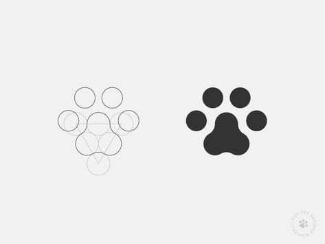 I made this cat paw icon for a cool @kickstarter project called - Not Yet Decided which successfully reached it's 10K€ goal.  Lately, I’m more active on Instagram. You will find my newest work, tip... Paw Logo Design, Paw Ideas, Pet Icon, Cats Logo, Cat Logo Design, Dog Logo Design, Paw Logo, Logo Instagram, Logo Animal