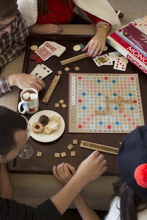 Board Game Night, Chocolate Caliente, Holiday Entertaining, Family Game Night, Two People, Family Games, Game Night, Card Game, Best Games