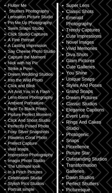 Creative photography Instagram usernames that are memorable, relevant, and easy to spell. 30+ ideas to help you stand out from the crowd and attract more #Editing_Page_Name_Ideas #Aesthetic_Profile_Names_For_Instagram #Username_For_Photography_Account #Photographer_Username_Ideas Editing Page Name Ideas, Username For Photography Account, Name For Photography Page, Travel Usernames For Instagram, Username Ideas For Art Account, Photographer Username Ideas, Username Ideas For Photography Page, Photography Account Name Ideas, Art Page Name Ideas For Instagram