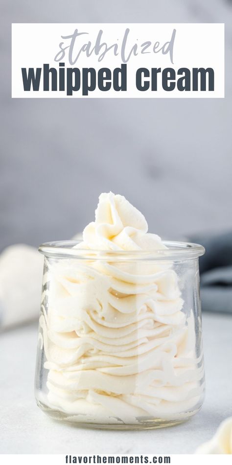 Whipped Cream Pie Topping, Decorating Pies, Stabilize Whipped Cream, Classic Key Lime Pie Recipe, Whipped Cream Pie, Stabilized Whipped Cream Frosting, Make Whipped Cream, Lemon Whipped Cream, Mini Lemon Cheesecakes