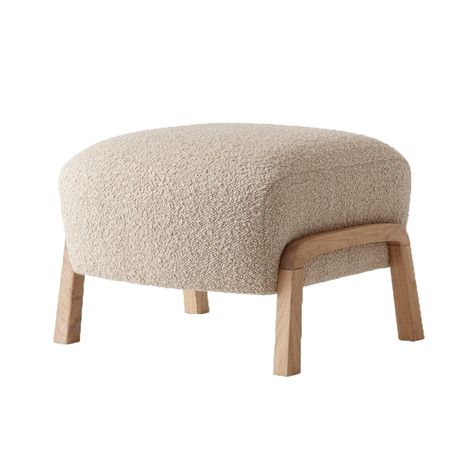 Wulff Pouf | &Tradition | SUITE NY Statement Chairs, Group 4, Group 3, Group 2, Ottoman Footstool, Upholstered Ottoman, Pouf Ottoman, Furniture Upholstery, Lounge Room