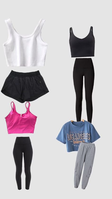 Outfits for dance Dance Outfits Jazz Practice, Comfy Outfits For Dance Practice, Outfits For Gymnastics, Cheer Practice Outfits Aesthetic, Dance Practice Outfits Leggings, Outfits To Wear To Dance Practice, Outfit Inspo For Dance, Dance Fitness Outfits, Dance Class Outfit Ideas