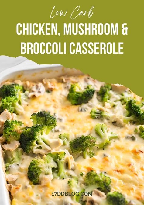 Chicken Mushroom Broccoli, Low Calorie Chicken Casserole, Recipes For Large Families, Low Carb Chicken Casserole Recipes, Low Calorie Casserole, Chicken Thigh Casserole, Broccoli Chicken Recipes, Chicken And Vegetable Casserole, Chicken Casserole Recipes Healthy