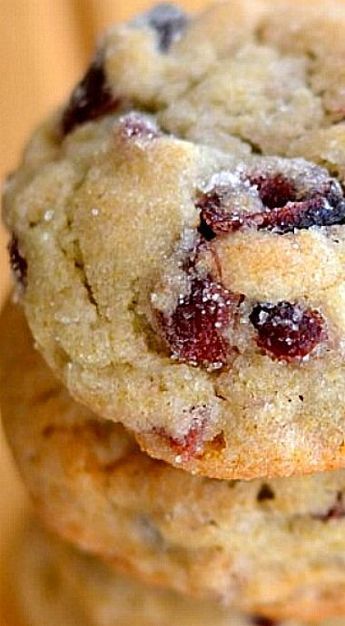 Kosher Cookie Recipes, Cranberry Honey Cookies, Southern Living Christmas Recipes, Cranberry Sugar Cookies, Cookie Brownie Bars, Cranberry Cookies, Cranberry Recipes, Crinkle Cookies, Fall Cookies