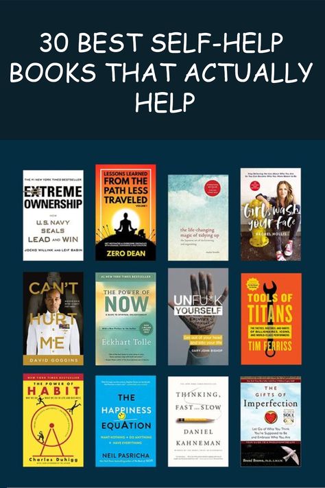 The Best Self-Help Books to Read in 2020, These Self help books will support to grow your personal development no matter how old you are.  #selfhelp #loveself #selfhappiness #findingself #selflovebooks Best Self Discipline Books, Top Self Help Books Personal Development, Books That Help You Grow, Best Self Improvement Books, Intelligence Books, Books To Read In Your Teens, Intelligent Books, Self Improvement Books, Increase Knowledge