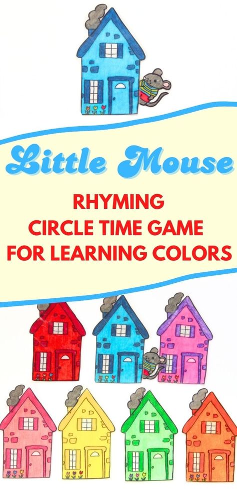 Color Games For Preschoolers Circle Time, Preschool Circle Time Activities Games, Circle Time Color Activities, Colors Circle Time, Toddler Circle Time Activities, Colour Games For Preschool, Colours Preschool Activities, Circle Activities For Toddlers, Circle Time Songs For Toddlers