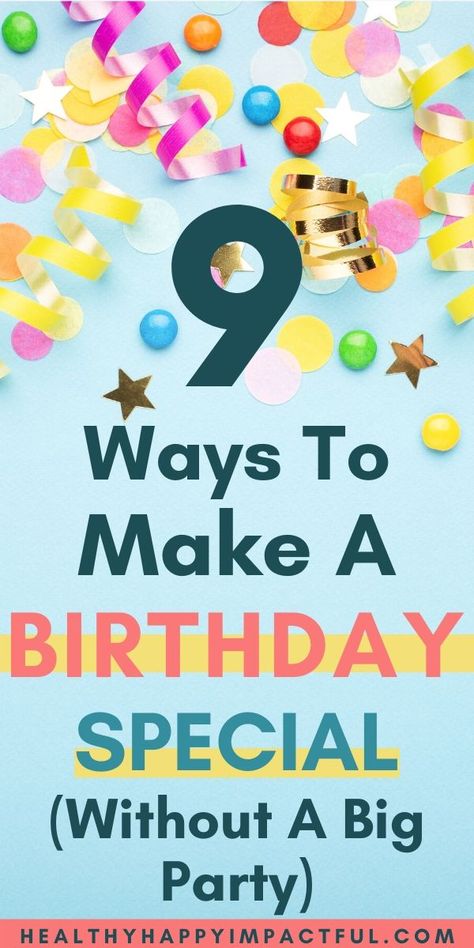 Birthday With Family Ideas, Easy Cute Birthday Decorations, What To Do At A Bday Party, Ideas For Surprise Birthday Party, No Cost Birthday Ideas, Birthday Party Event Ideas, Cute Small Birthday Party Ideas, Fun Birthday Ideas For Kids, Small Birthday Celebration Ideas