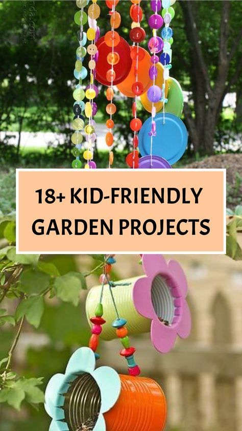 Ignite your child's curiosity and green thumb with these 18 creative DIY kid-friendly garden projects! Explore activities like building a bug hotel, creating a fairy garden, or even making painted rock markers. These projects will not only teach your child about gardening but also inspire their creativity and allow them to express themselves through nature. Enjoy quality time together while nurturing a love for the outdoors. #DIYProjects #KidFriendlyGarden #GardeningWithKids #Nat Outdoor Preschool Crafts, Diy Sensory Garden, Sensory Garden Plants, Fairy Garden Crafts For Kids, Back Yard Kid Friendly Ideas Diy, Nature Art Activities For Kids, Making A Fairy Garden, Garden For Children, Kindergarten Garden Ideas