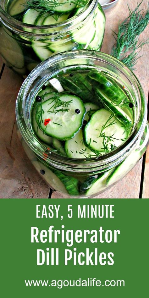 Easy Dill Pickles, Dill Pickles Recipe, Refrigerator Dill Pickles, Refrigerator Pickles Dill, Cucumber Pickles, Refrigerator Pickle Recipes, Dill Pickle Recipe, Pickled Cucumbers, Dill Pickle Chips