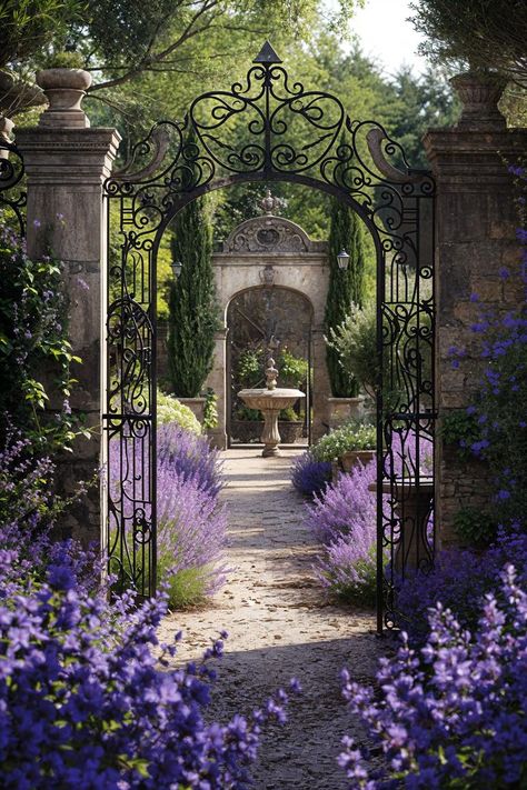 High Garden Aesthetic, Old Greenhouse Aesthetic, Victorian Garden Design, Victorian Style Garden, Garden Inspiration Rustic, Long Narrow Garden Ideas, Victorian Garden Aesthetic, Cool Outdoor Spaces, Ideas De Jardin