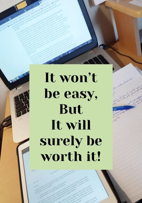 it WILL be worth it★·.·´¯`·.·★ follow @motivation2study for daily inspiration Motivation For Ca Students, Ca Students, Enjoy Studying, Study Well, Classroom Motivation, It Will Be Worth It, Effective Study Tips, Study Better, Daily Goals