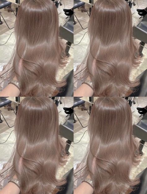 Beige Hair Color, Beige Hair, Korean Hair Color, Hair Color Underneath, Ash Hair Color, Hair Milk, Hair Color Streaks, Theme Pictures, Pretty Hair Color