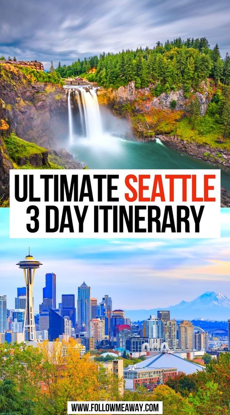 Travel Seattle, Seattle Itinerary, Seattle Weekend, Weekend In Seattle, Washington Things To Do, Seattle Travel Guide, Travel Places To Visit, Things To Do In Seattle, Seattle Vacation