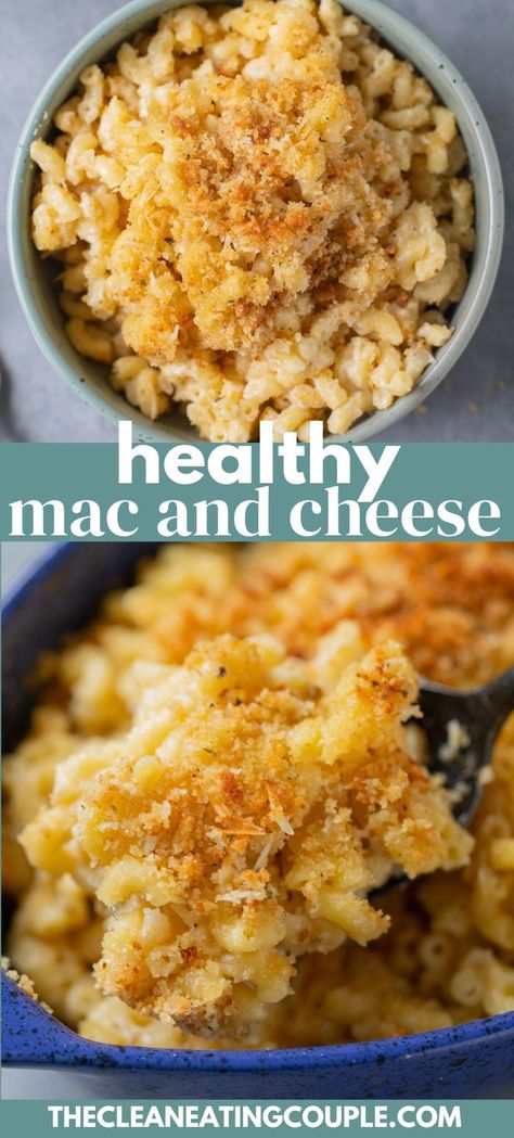 This Healthy Mac and Cheese Recipe is easy to make and delicious! A low calorie mac and cheese that is creamy, baked and yummy! Perfect for kids that love mac n cheese! What To Make For Dinner Vegetarian, Healthy Mac And Cheese Recipe Baked, Healthy Mac Cheese Recipe, Crockpot Mac And Cheese Recipe Healthy, Healthy Mac And Cheese Recipes, Healthy Max And Cheese, Healthy Crockpot Mac And Cheese, Healthy Crock Pot Mac And Cheese, Low Calorie Dinner Recipes Easy