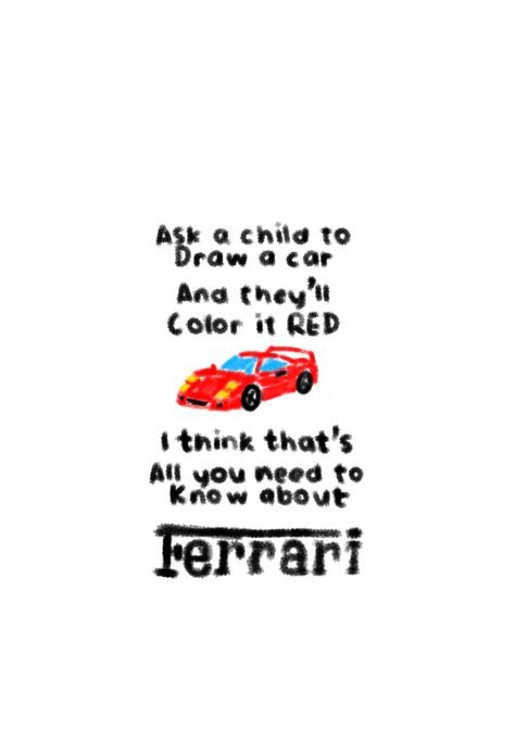 Doodled ver of the famous ferrari quote! #f1 #ferrari #enzoferrari #quote #wallpaper Ferrari Is My Red Flag, Ferrari Wallpaper Ipad, Christmas F1 Wallpaper, F1 Quotes Charles Leclerc, Funny F1 Quotes, Formula One Quotes, Charles Leclerc Quotes, Formel 1 Wallpaper, F1 Wallpaper Ferrari