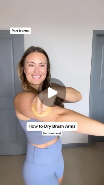 Dr. Lindsey Schmidt on Instagram: "Dry Brushing Info ⬇️  Comment PREP and I’ll message you how to prep those lymph nodes to get the best depuffing results and the @milliewellness dry brush I have created and use!  ➡️ This is part 1 of our Dry Brush series, be sure to follow along on @drlindseyschmidt and @milliewellness to catch all the tutorials!  ✨ Dry brushing is a wellness practice that involves using a natural-bristle brush to gently massage and exfoliate the skin. This technique offers various benefits, such as promoting circulation, stimulating the lymphatic system, and aiding in the removal of dead skin cells. Additionally, dry brushing is believed to contribute to smoother skin, reduced cellulite appearance, and an overall rejuvenating effect.  ✨ Originating from ancient Ayurvedic How To Dry Brush Skin Video, How To Dry Brush Skin, Dry Brushing Before And After, Dry Brushing Technique, How To Dry Brush, Benefits Of Dry Brushing, Dry Brushing Skin, Body Inflammation, Natural Bristle Brush