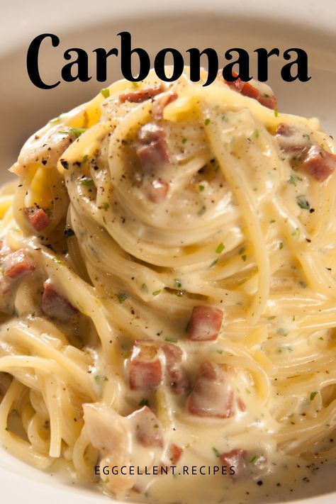 Spaghetti Carbonara is a beloved Italian pasta dish known for its simplicity and rich, creamy sauce carbonara pasta | carbonara pasta easy | carbonara pasta creamy | carbonara pasta creamy bacon | carbonara pasta creamy recipe | creamy carbonara pasta easy | creamy carbonara pasta recipes | pasta carbonara recipe authentic | cabanara pasta recipe chicken carbonara | pasta recipes carbonara | best pasta carbonara recipe Cabanara Pasta Recipe, Pasta Carbonara Recipe Authentic, Pasta Recipes Carbonara, Carbonara Pasta Easy, Cabanara Pasta, Carbonara Pasta Recipes, Bacon Carbonara Pasta, Creamy Carbonara Pasta, Carbonara Recipe Authentic