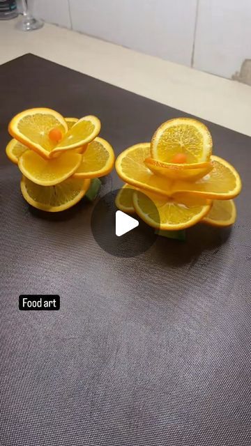 Food Art Tutorial, Food Decoration Ideas, Fruit Salad Decoration, Salad Decoration Ideas, Fruit Garnish, Fruit Sorbet, Fruit Platter Designs, Usa Food, Amazing Food Decoration