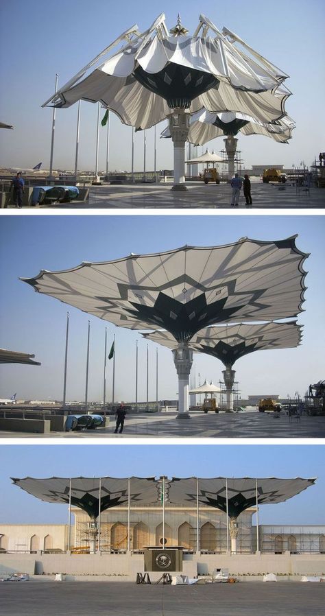 Umbrella Architecture, Structures Architecture, Kinetic Architecture, Dynamic Architecture, Umbrella Canopy, Membrane Structure, Tensile Structures, Concept Models Architecture, Roof Architecture