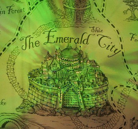 the Emerald City Fictional Places, Oz Series, The Witches Of Oz, The Emerald City, Wicked Musical, Wicked Witch Of The West, Land Of Oz, The Wonderful Wizard Of Oz, Defying Gravity