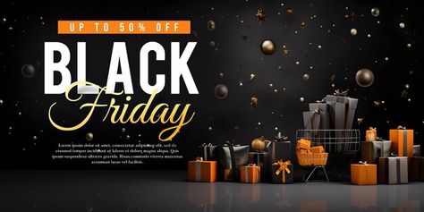 PSD psd black friday sale banner templat... | Premium Psd #Freepik #psd #discount-banner #sale-background #black-friday-banner #black-friday-flyer Black Friday Graphics, Black Friday Banner Design, Sale Background, Black Friday Flyer, Black Friday Banner, Black Friday Sale Banner, Banner Black, Discount Banner, Background Black