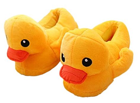 Duck Slippers, Slippers Cartoon, Funny Slippers, Paw Slippers, Duck Feet, Animal Slippers, Funny Duck, Shoes Cute, Comfortable Slippers