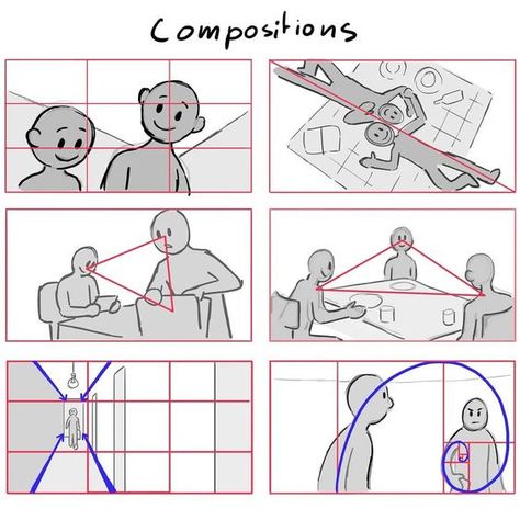 FramebyFrame on Twitter: "Here are some helpful little notes on composition and camera angles from various sources! Learning how and when to use them in your animation is key to making a compelling story! #agorastudio #framebyframe #animation #animator #cinematography #reference #resource… https://t.co/c3Ejc3vXKR" رسم كاريكاتير, Comic Tutorial, Comic Layout, Perspective Art, Foto Tips, Comic Drawing, Composition Design, Animation Reference, Drawing Lessons