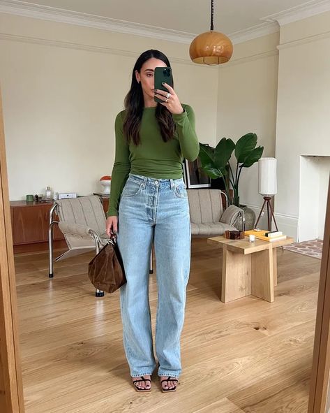 7 Items I'm Clearing Out of My 2024 Wardrobe | Who What Wear UK Baggy Jeans Outfit, What To Wear Fall, Look Jean, Satin Trousers, Loose Fit Jeans, Loose Jeans, All Black Outfit, Baggy Jeans, Black Outfit