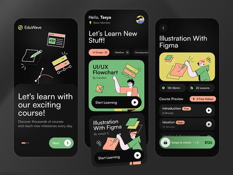 Creative App Design, Ui Ux 디자인, App Design Layout, Ios App Design, Mobile App Design Inspiration, App Interface Design, App Design Inspiration, Mobile App Ui, App Interface