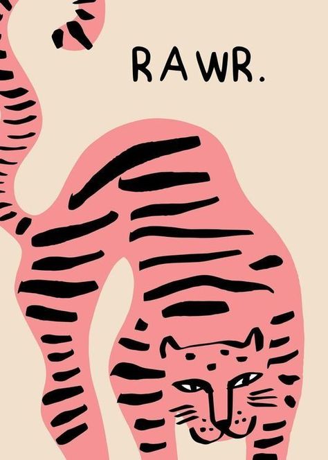 Purchase Rawr Poster Online Silly Poster Prints, Room Posters Minimalist, Posters Aesthetic Printable, Poster Prints Abstract, Graphic Posters Aesthetic, Cute Room Prints, Simple Poster Ideas, Cool Prints For Wall, Funky Art Aesthetic