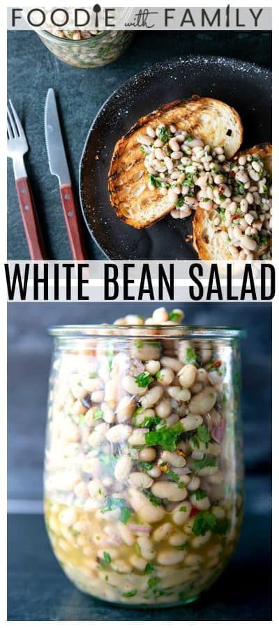 White Bean Salad, Creamy Potato Salad, Simple Vinaigrette, Eat Salad, Vinaigrette Dressing, Appetizer Salads, Light Lunch, White Bean, Mediterranean Diet Recipes