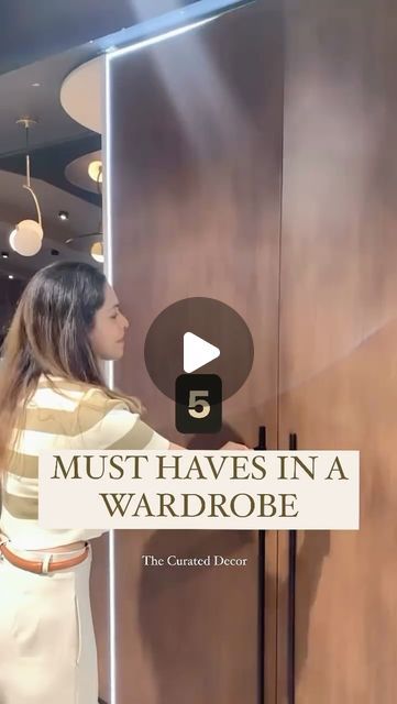 TheCuratedDecor ® | Interior Designer & Content Creator🧿 on Instagram: "Must haves in a wardrobe 🤎  Wardrobe measurements, wardrobe essentials, wardrobe features, his and her wardrobe, couple bedrooms, bedrooms, bedroom design, bedroom decor, bedroom ideas, wardrobe ideas, closet ideas, closet goals, wardrobe inspo, wardrobe dimensions, standard wardrobe, modern wardrobes, trending wardrobe, trouser racks, pull out accessories drawers, jewellery organiser, male wardrobe, female wardrobes, trending wardrobe, luxurious wardrobes, master bedrooms, walk in wardrobe, closet designs, consist inspiration, celeb wardrobes, luxury designs, luxury homes, interior design, interior designer, art, interior inspo, home renovation, rental hacks, bedroom renovation, kuche 7, home styling, smart storage Wardrobe Setting Ideas, Compartments In Wardrobe, Gents Wardrobe Design, Wardrobe For Couple Bedroom, Wardrobe Design Organization, Wardrobe Internal Dimensions, Wardrobe Room Design Bedroom, Shoes In Wardrobe, Walking Closet With Dressing Table